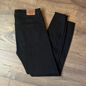Madewell 9” high rise skinny jeans